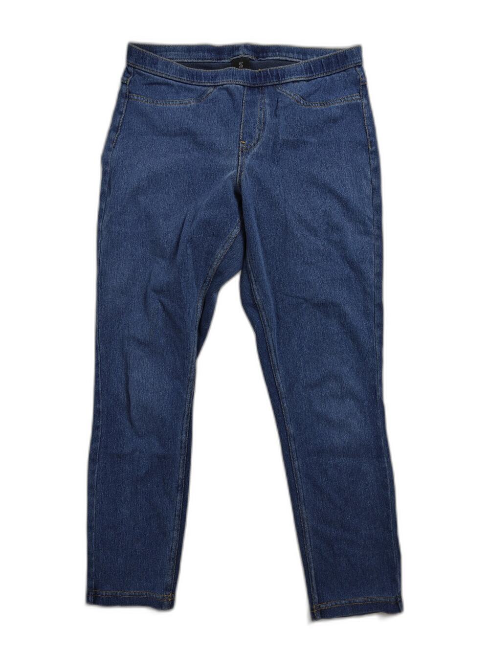 Women HUE Jeggings Blue Size Small